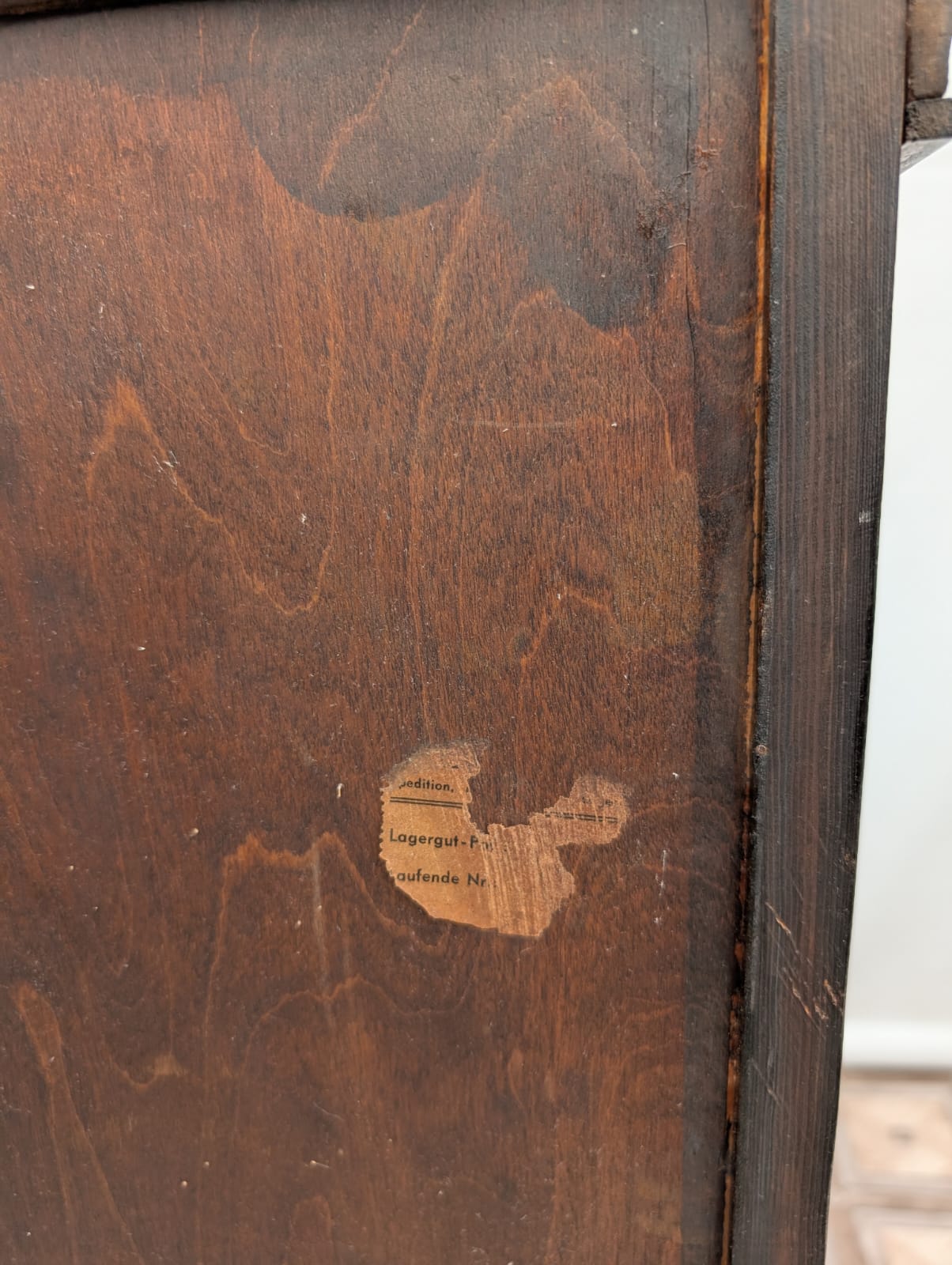 Kredens zabytkowy w stylu Chippendale z rafią - Image 22