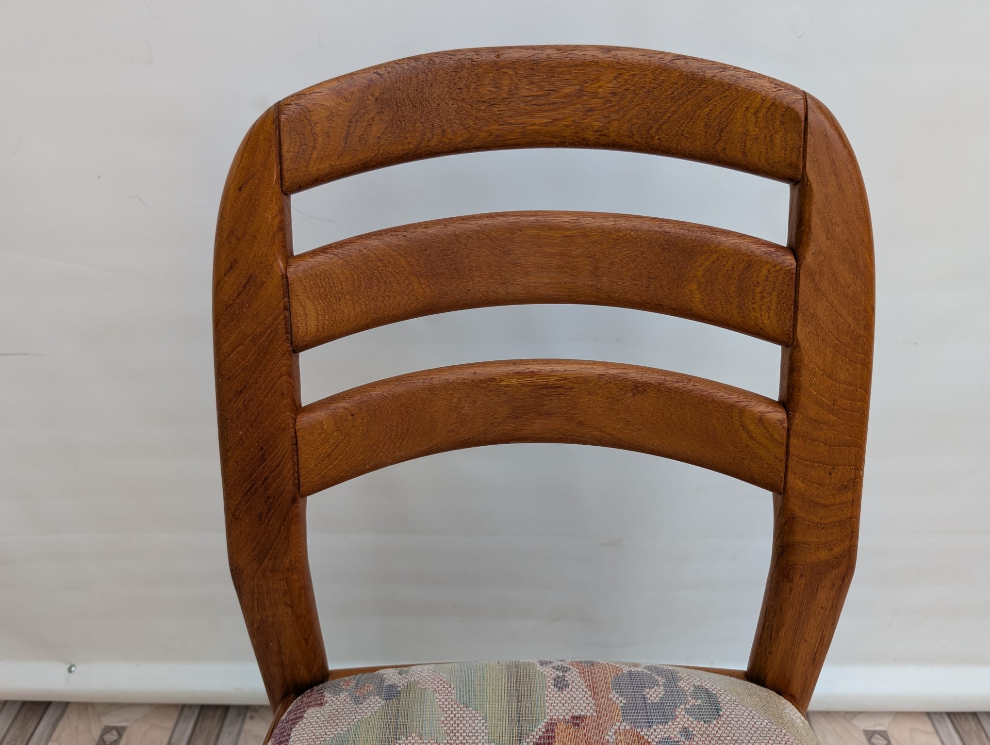 Krzesło tekowe duńskie Dyrlund z lat 60-tych - obrazek 6