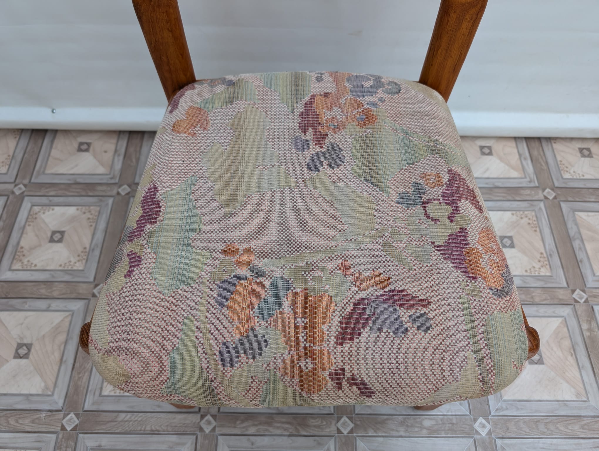 Krzesło tekowe duńskie Dyrlund z lat 60-tych - obrazek 12