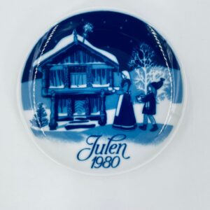 Porsgrund decorative plate 1980.