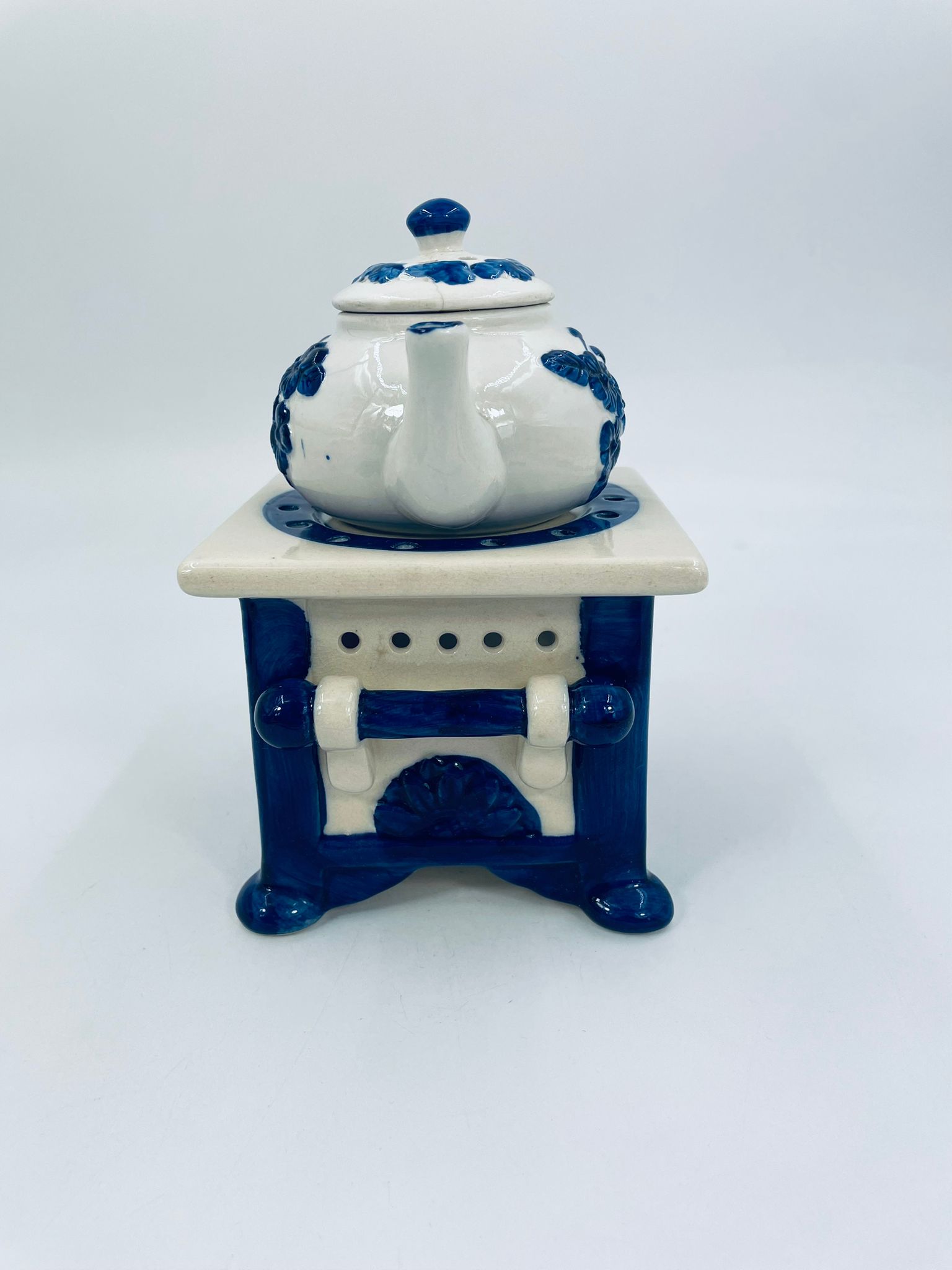 Dzbanuszek z podgrzewaczem Vintage - obrazek 3