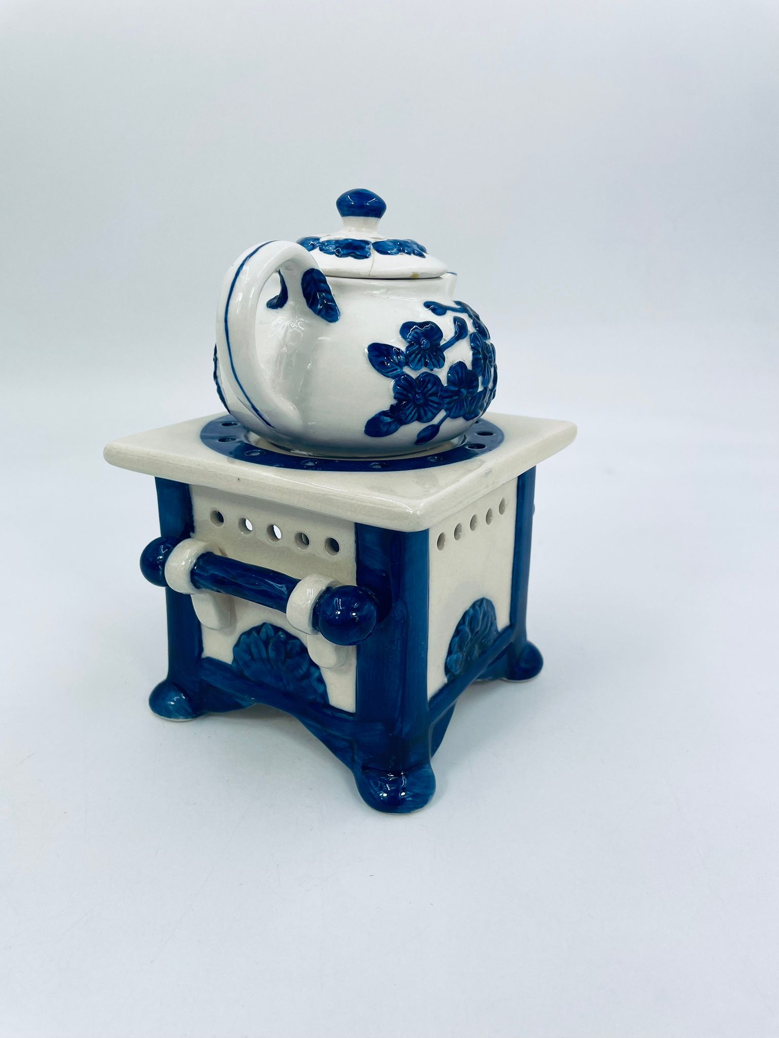 Dzbanuszek z podgrzewaczem Vintage - obrazek 4