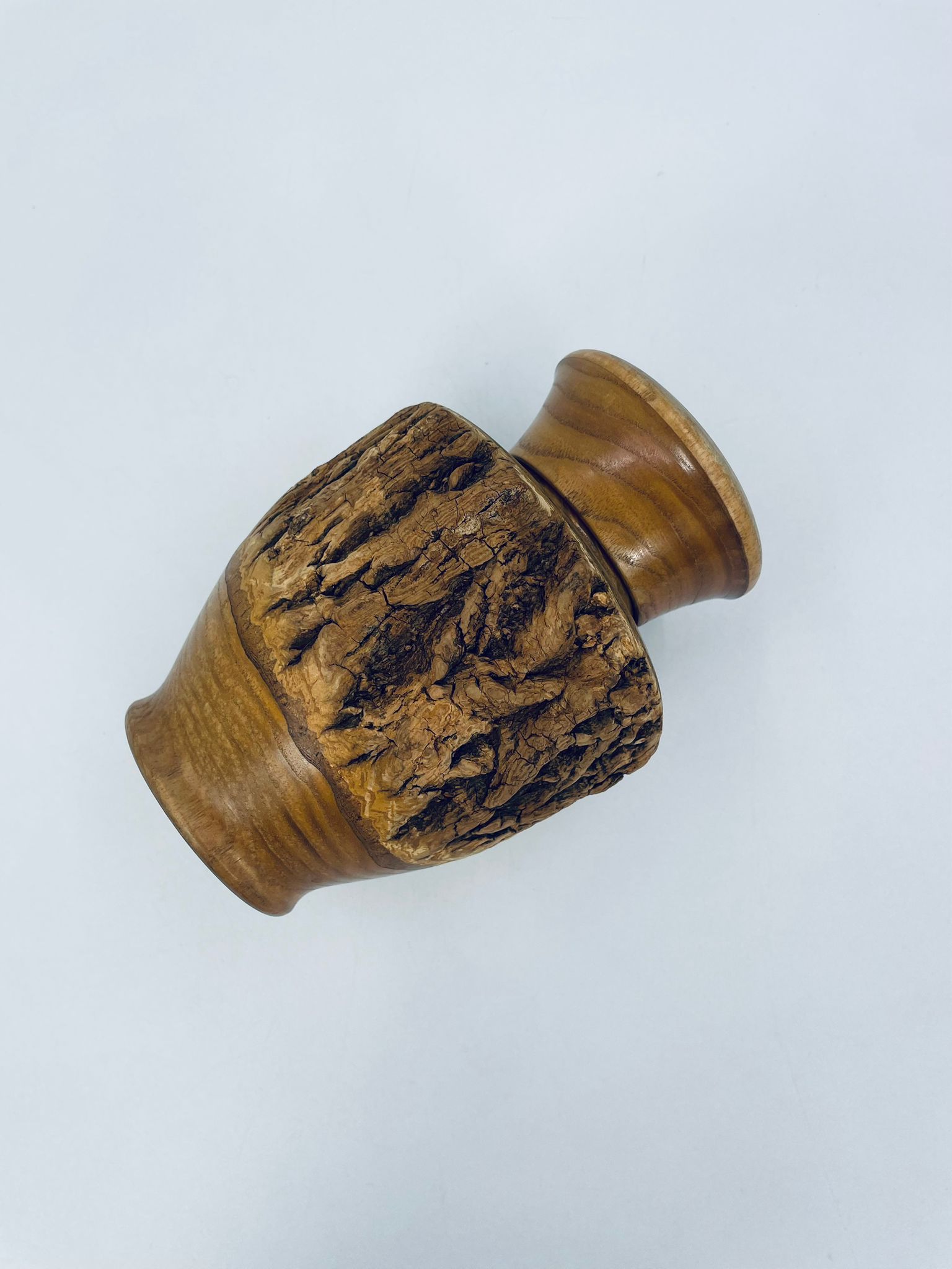 Puszka drewniana z korą Azjatycką. - Image 4