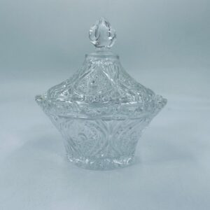 Crystal sugar bowl from the 1950s.