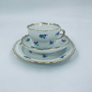 Breakfast set Collector's cup in Meissen porcelain