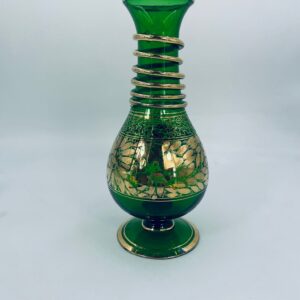 Bohemian glass vase