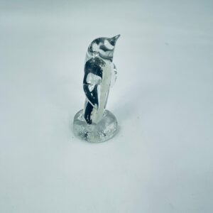 Penguin glass figurine