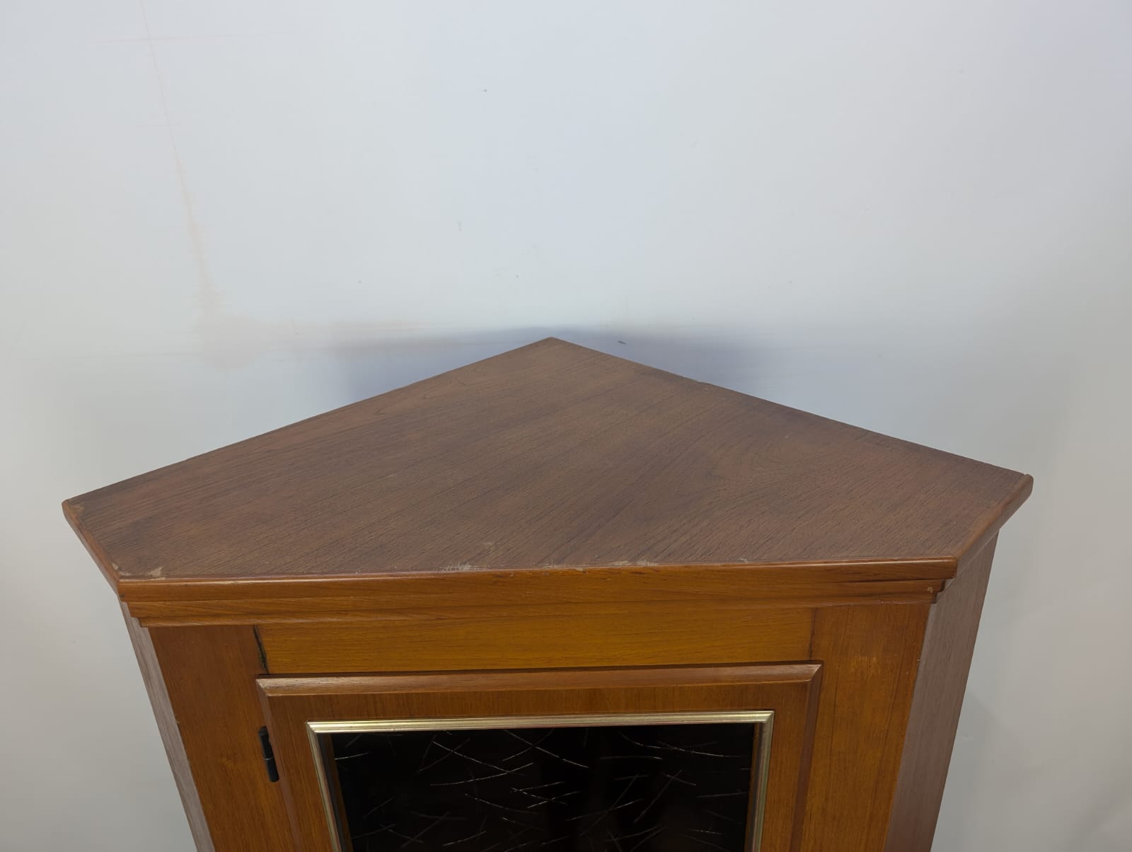 Witryna Narożna Dania z drewna tekowego z lat 70-tych - obrazek 14