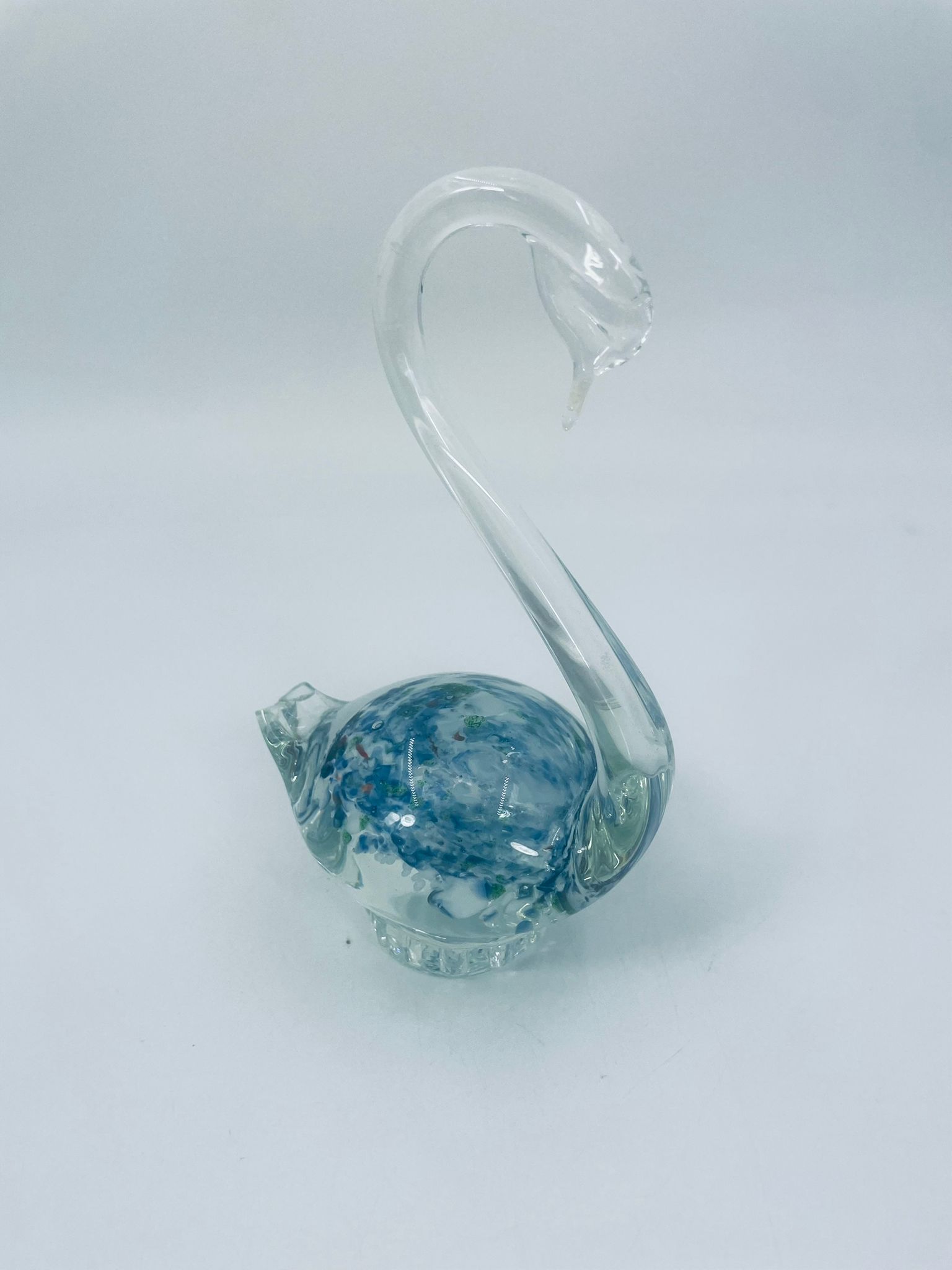 Figurka Łabędź ze szkła artystycznego. - Image 6