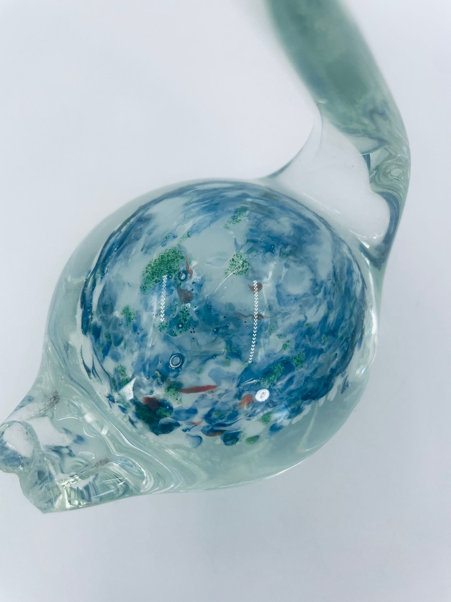 Figurka Łabędź ze szkła artystycznego. - Image 7