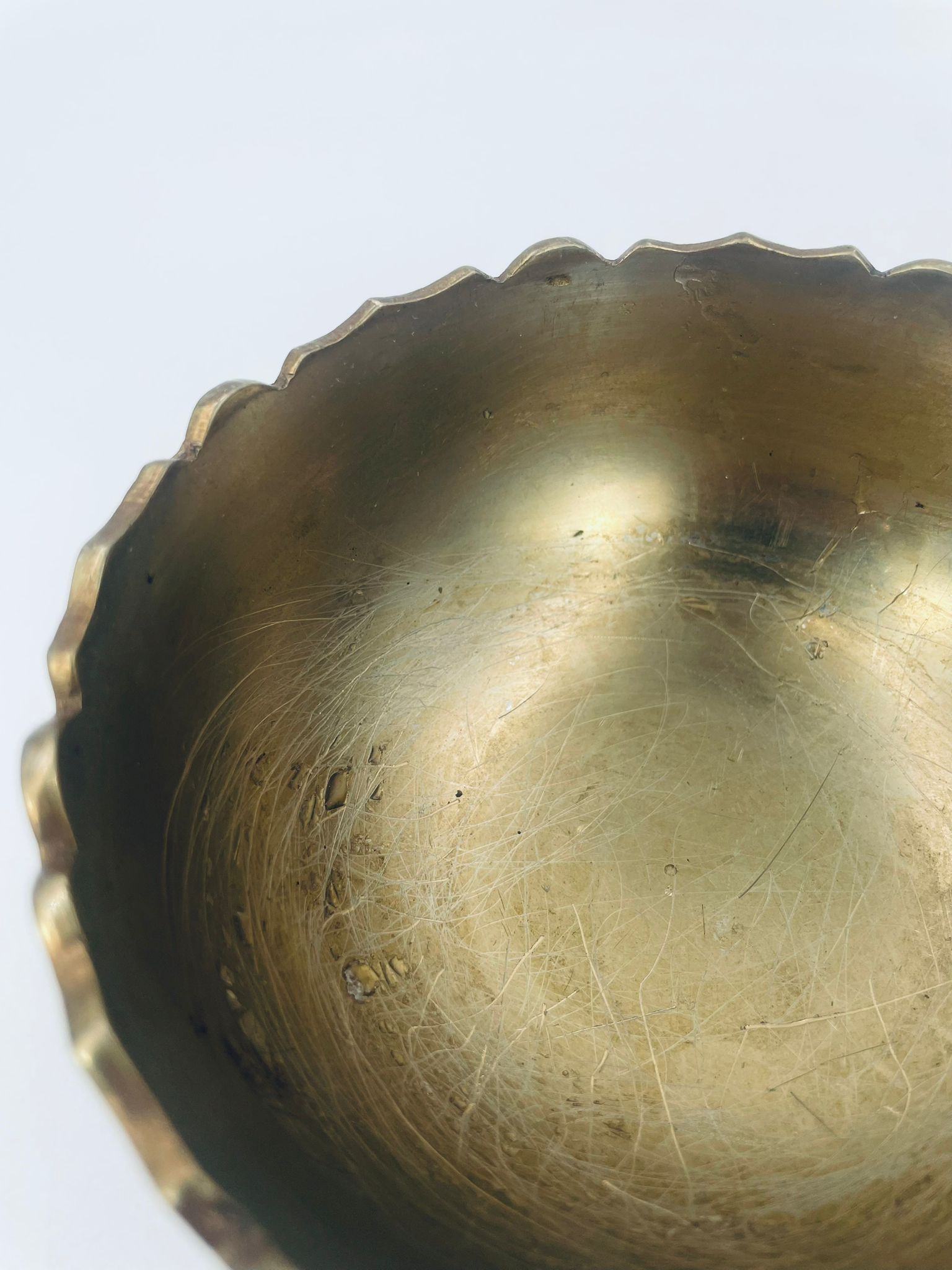 Kielich z mosiądzu z lat 60tych. - Image 6