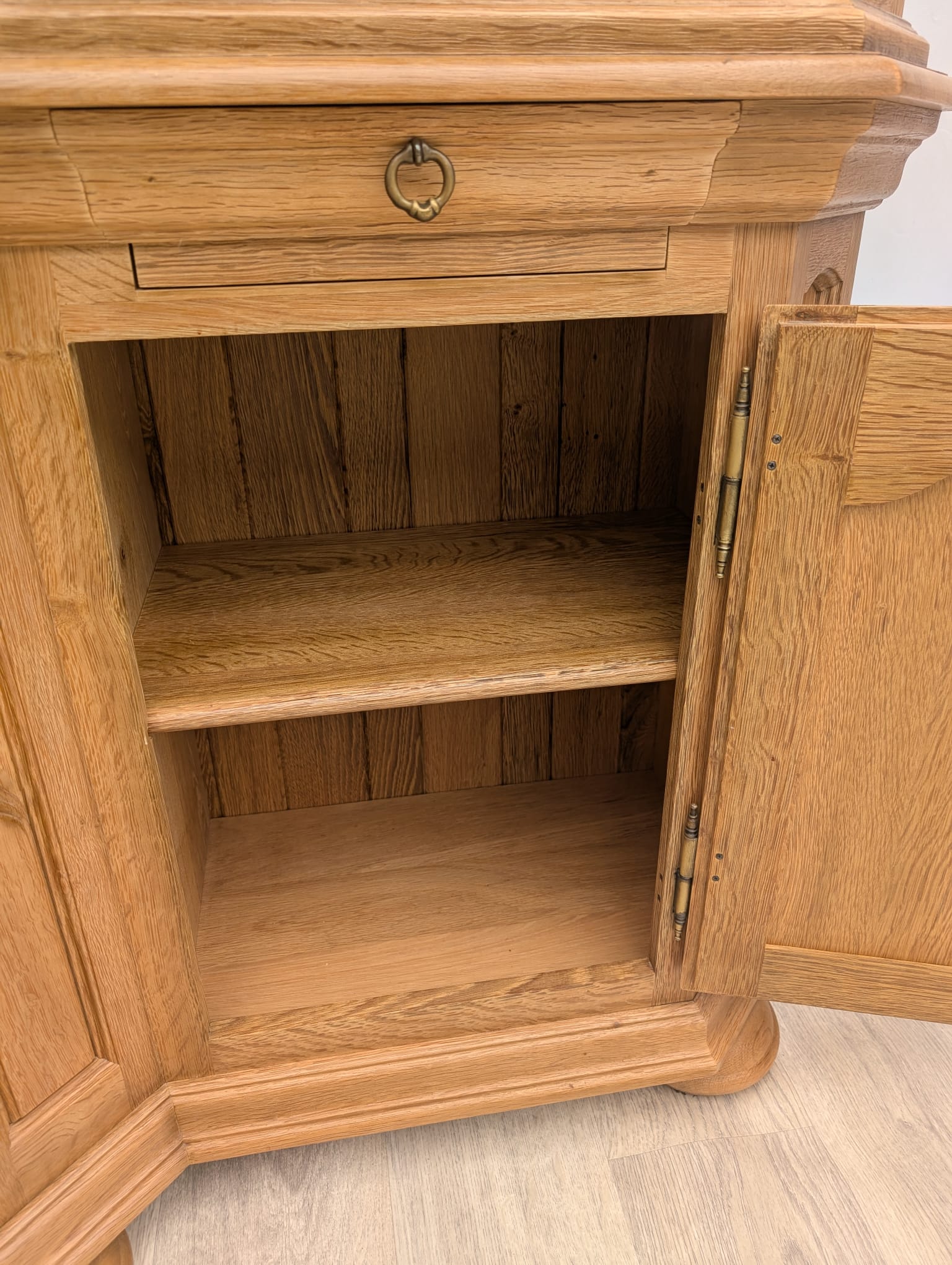 Stylowa witryna, kredens z litego drewna dębowego - Image 20