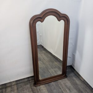 Lustro drewniane w mahoniu w ludwiku koniec XIX wieku
