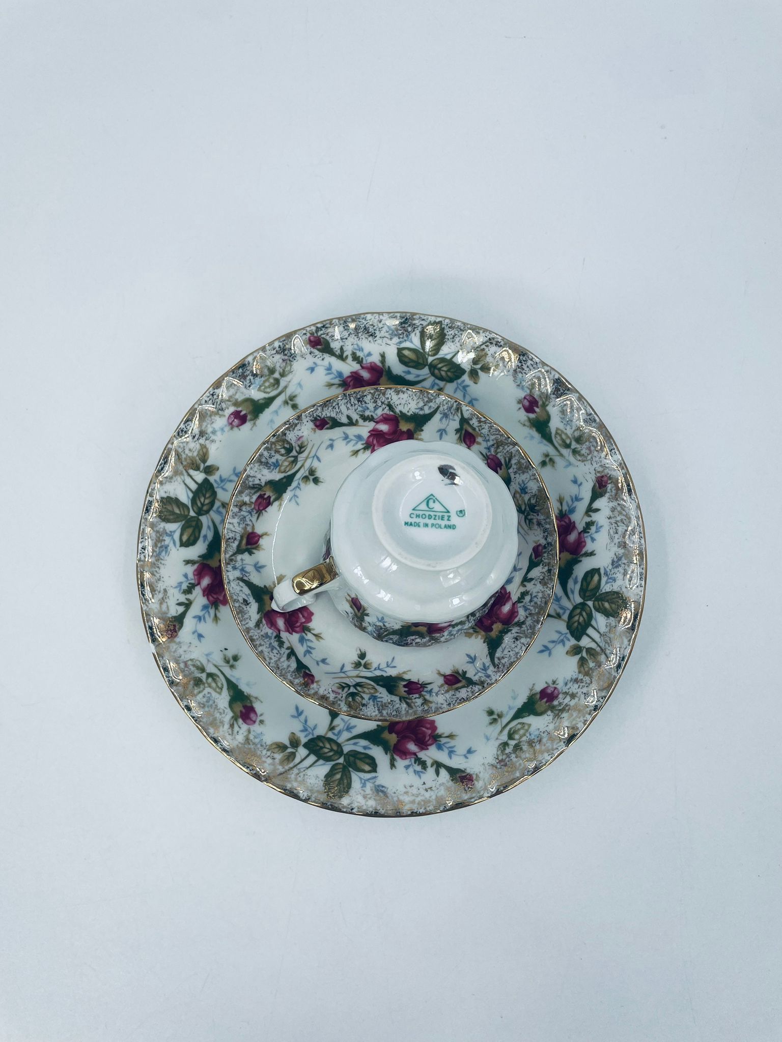 Zestaw śniadaniowy Filiżanka kolekcjonerska Chodzież Polska - Image 5