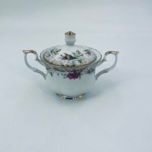 Porcelain sugar bowl Chodzież Poland.