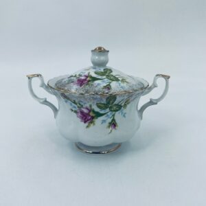 Porcelain sugar bowl Chodzież Poland