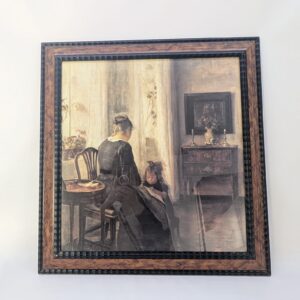 Image, print in wooden frame C. Halsde