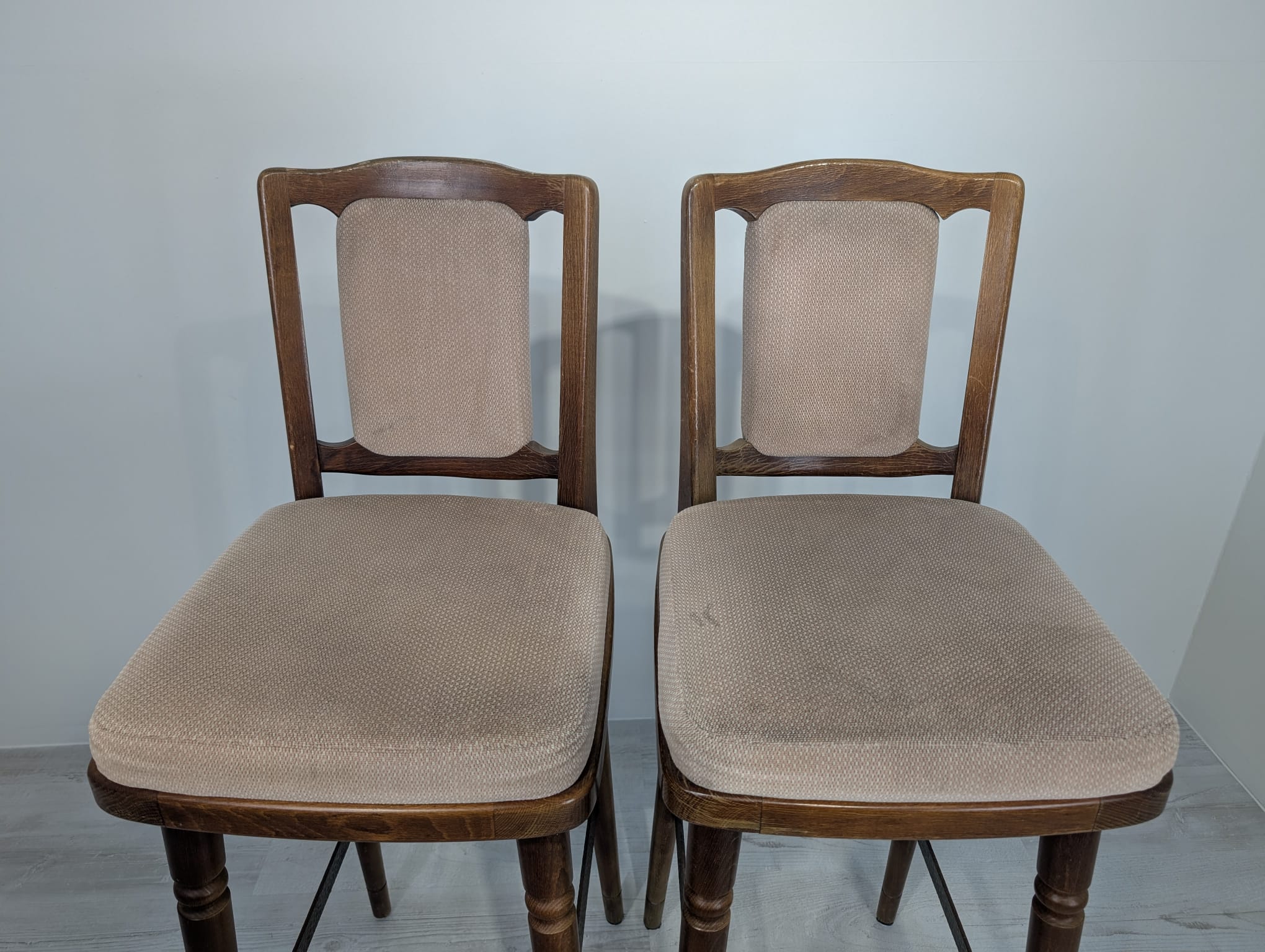 Krzesło, hoker dębowy z XX wieku - obrazek 11