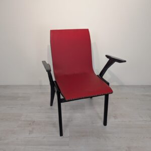1960s/70s designer wooden chair