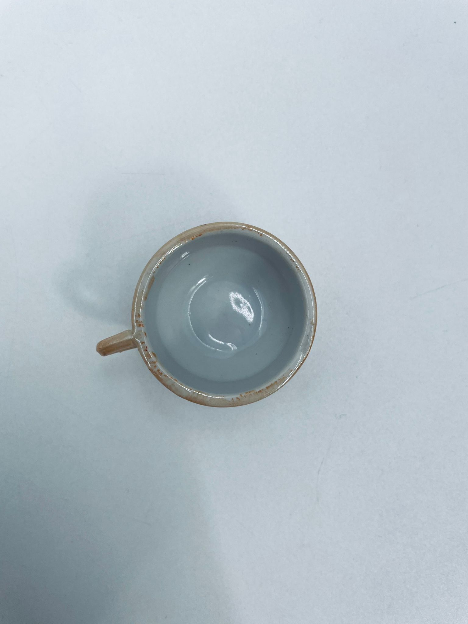 Miniaturowy zestaw, dzbanek i dwie filiżanki. - obrazek 12