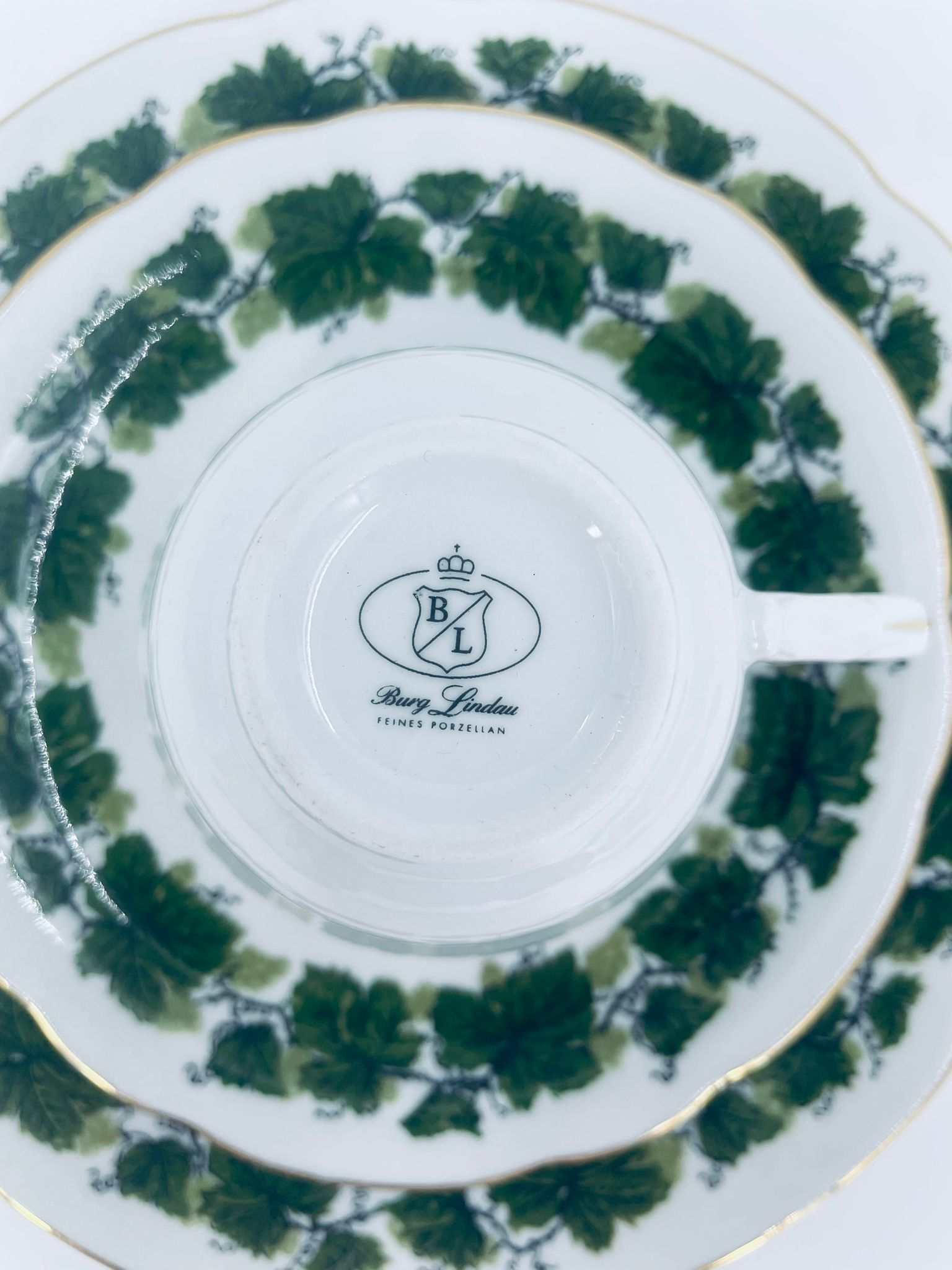 Zestaw śniadaniowy Filiżanka kolekcjonerska Burg Lindau - Image 7