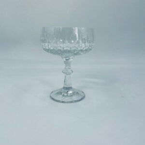 Vintage crystal glass