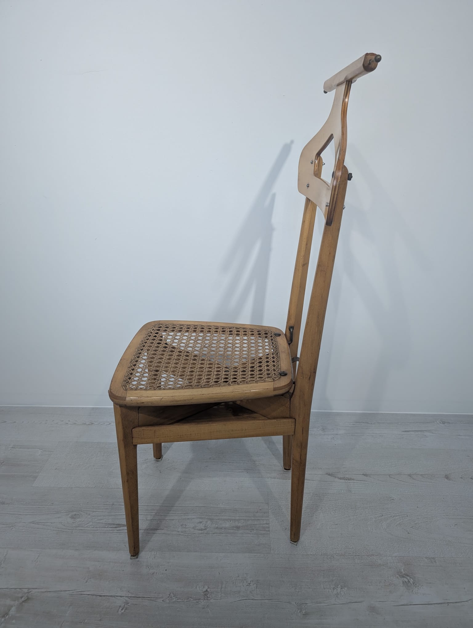 Krzesło, wieszak włoskie proj. Ico Parisiego dla Fratelli Reguitti UNIKAT - obrazek 6