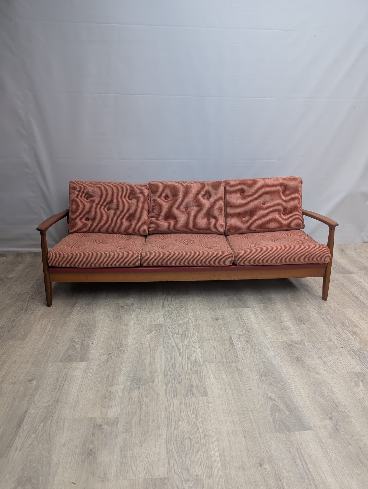 Sofa/recliner Germany Tek 1960s design Eugen Schmidt