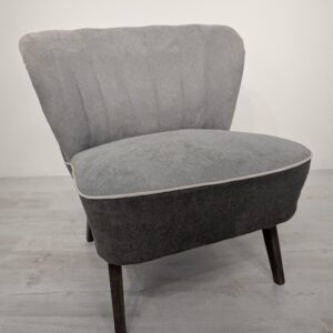 Club armchair, cocktail shell vintage from the communist era