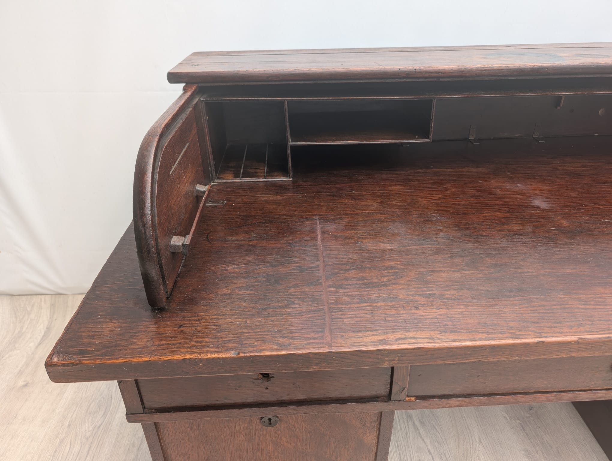 Biurko kolonialne Almi Decor Mandawa- dwustronne - Image 3