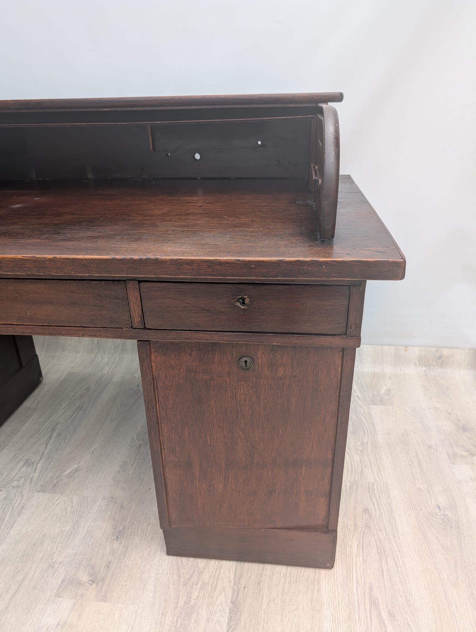 Biurko kolonialne Almi Decor Mandawa- dwustronne - Image 5