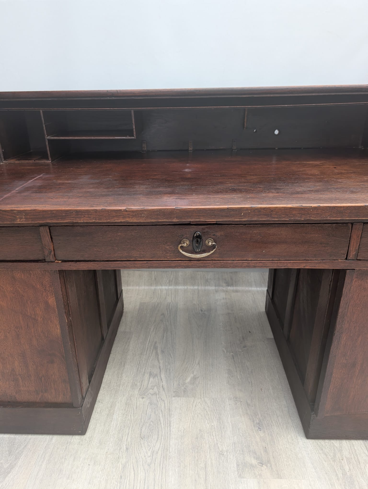 Biurko kolonialne Almi Decor Mandawa- dwustronne - Image 6