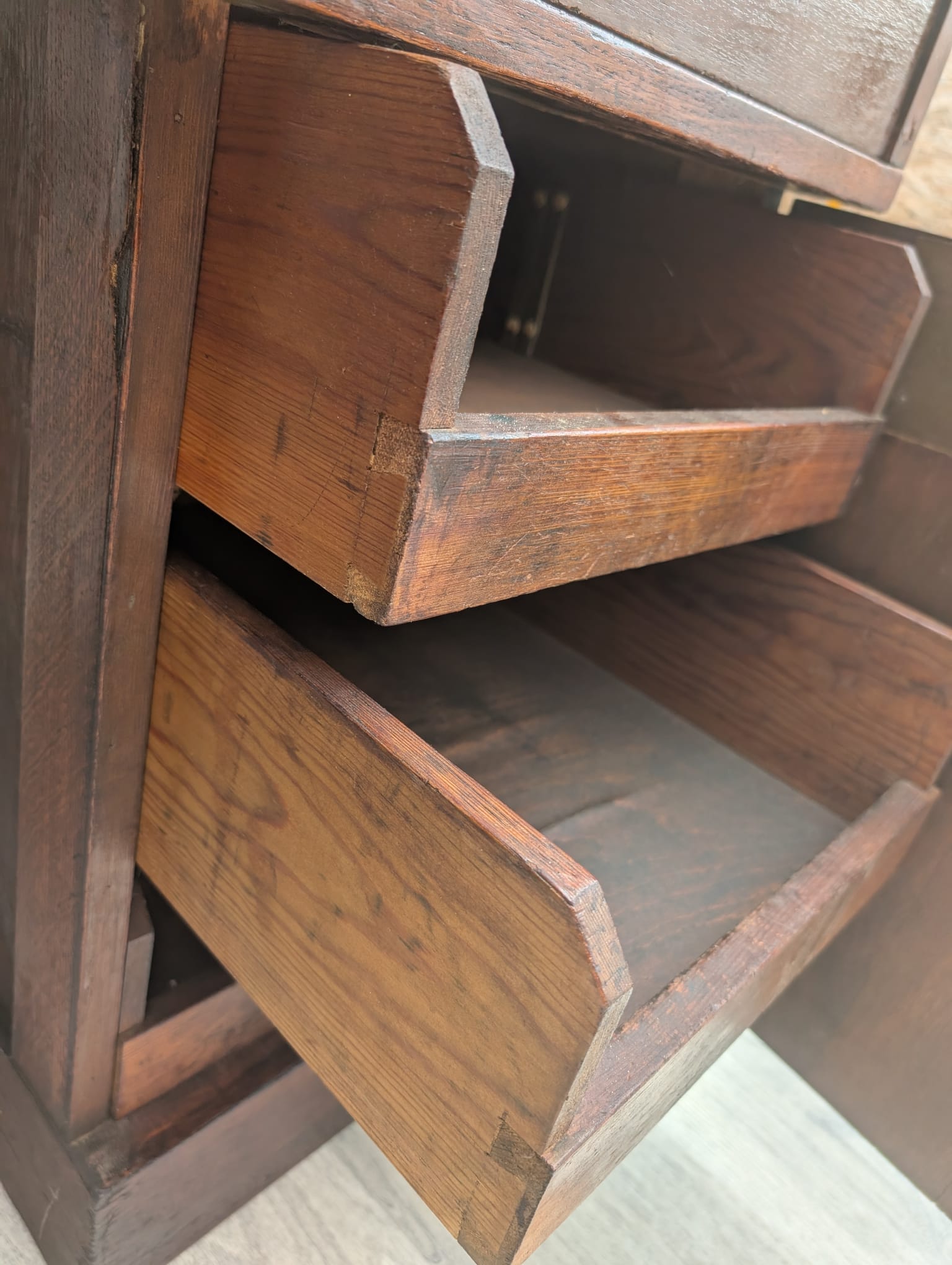 Biurko kolonialne Almi Decor Mandawa- dwustronne - Image 18