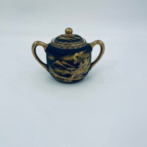 Japanese porcelain sugar bowl