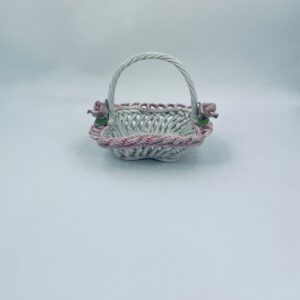Koszyczek porcelanowy ażurowy