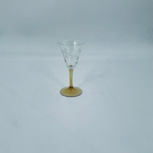 Vintage vodka glass