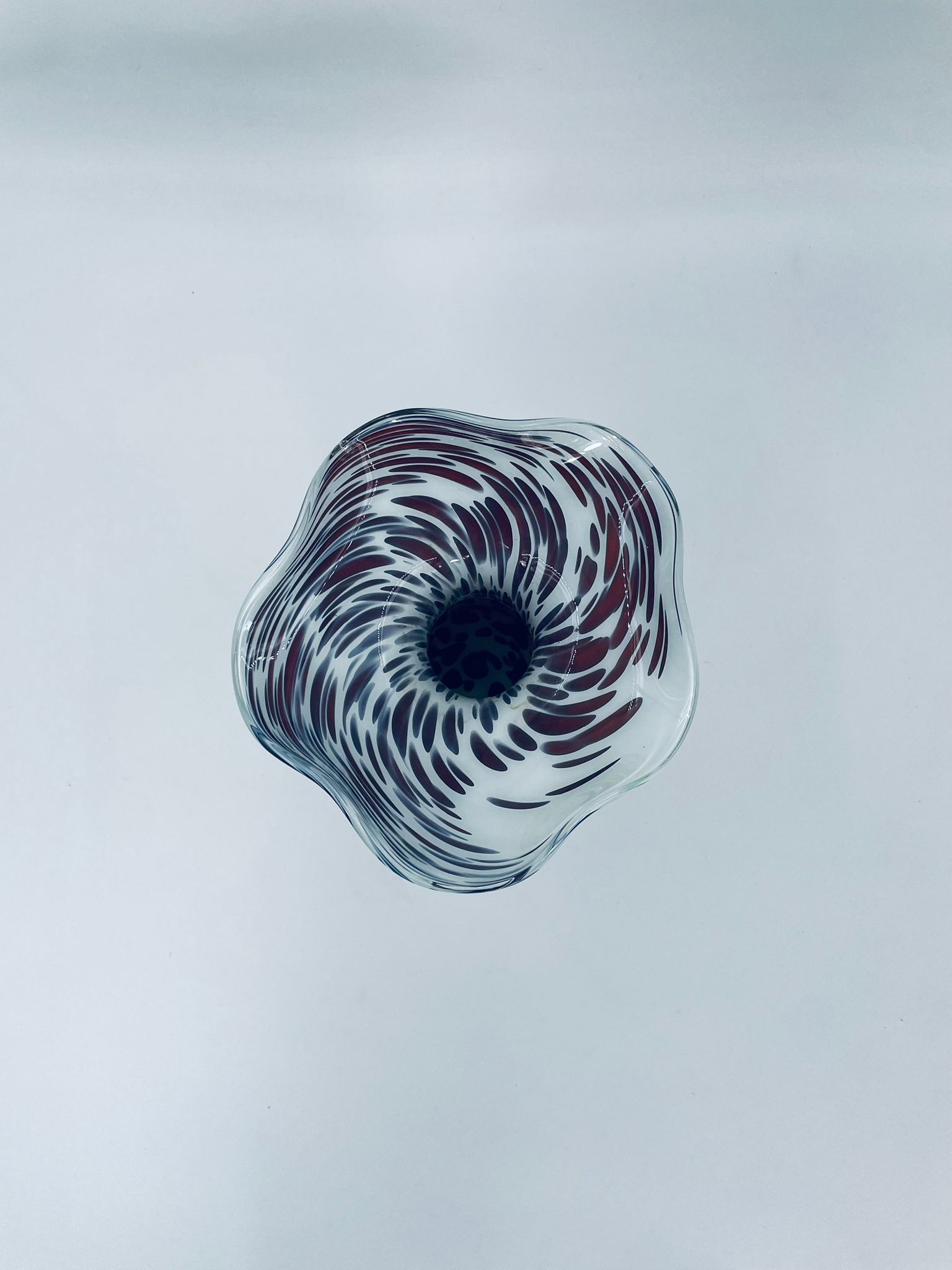 Wazon dekoracyjny szklany Vintage style - Image 5