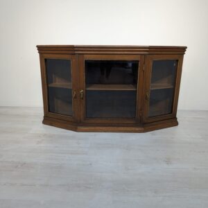 Szafka wisząca secesyjna dębowa