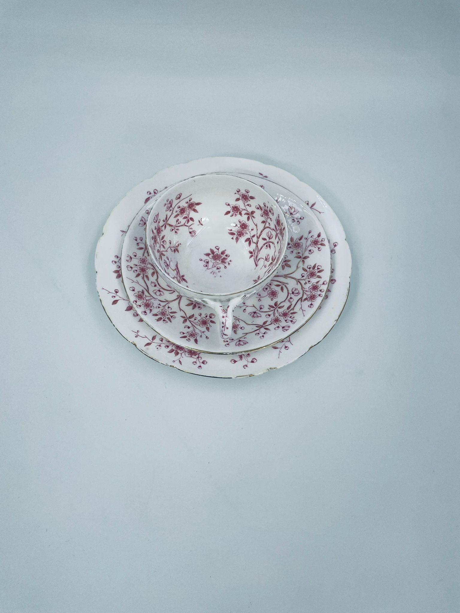 Zestaw śniadaniowy Filiżanka kolekcjonerska, zabytkowa Sarreguemines - Image 6