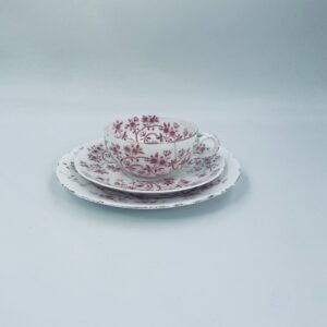 Breakfast set Collector's cup vintage Sarreguemines