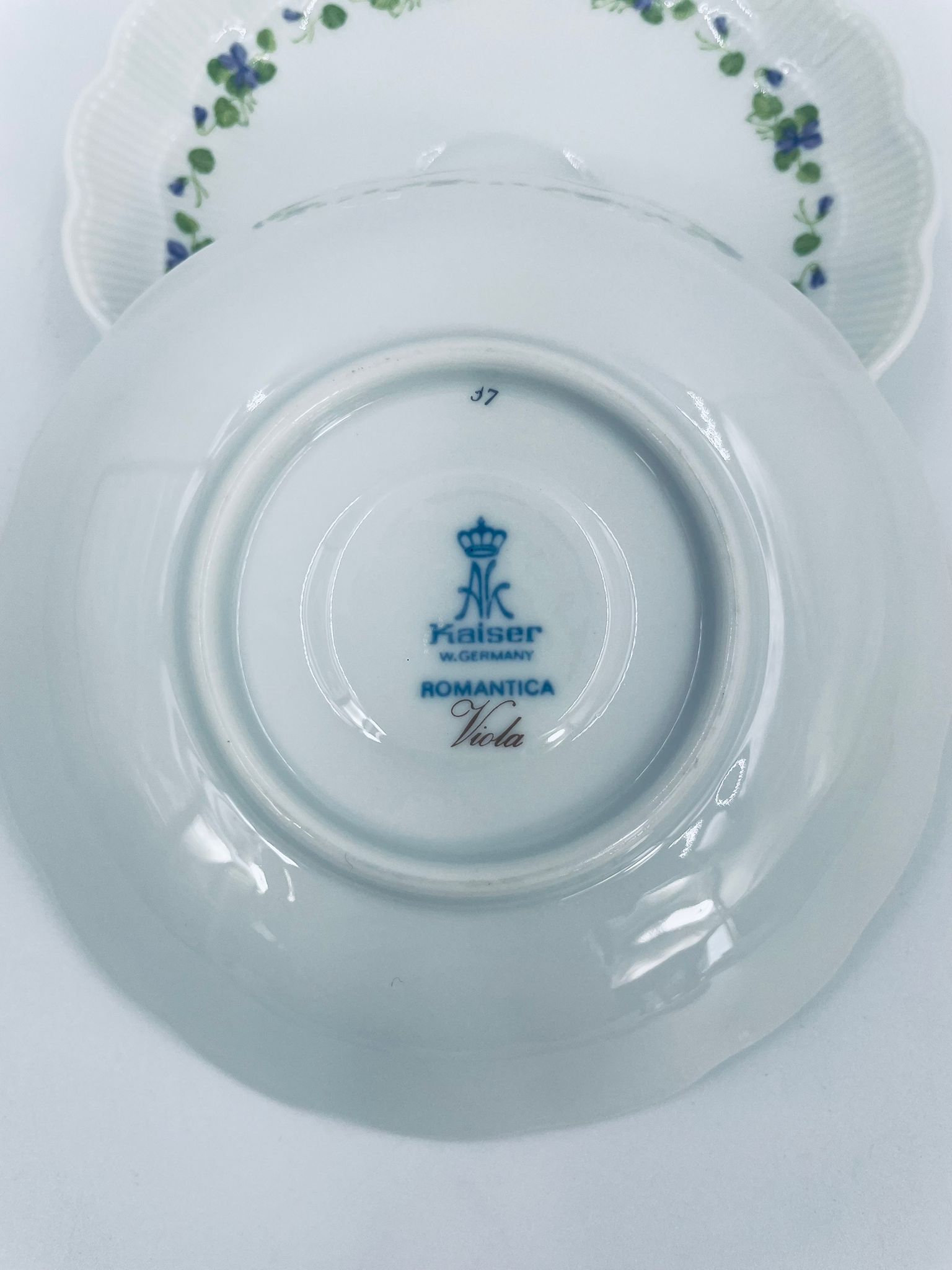 Spodek pod filiżankę Kaiser Romantica Viola - Image 5