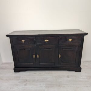 Cabinet, mahogany wood chest of drawers in colonial style
