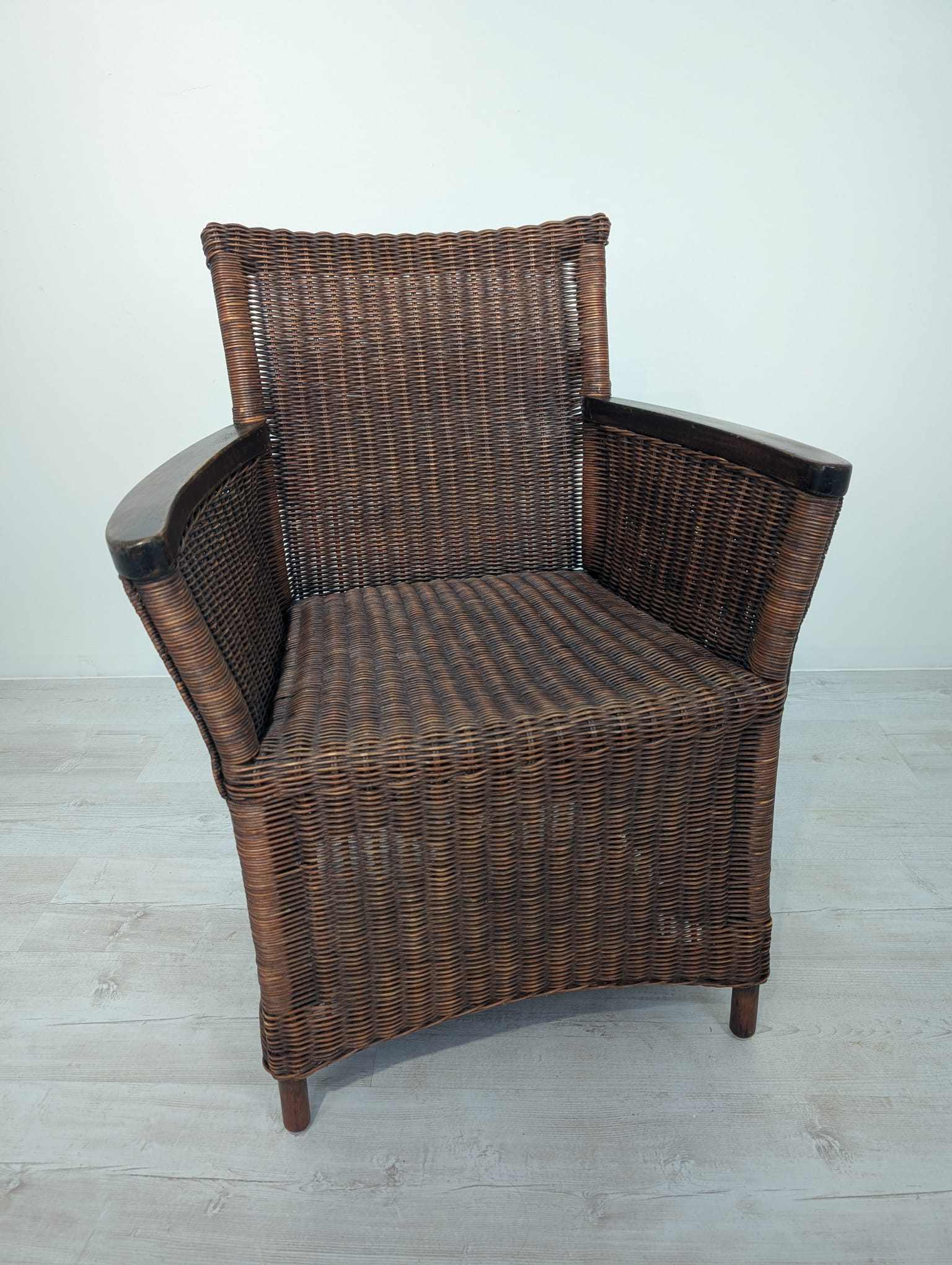 Armchair, wicker patio chair