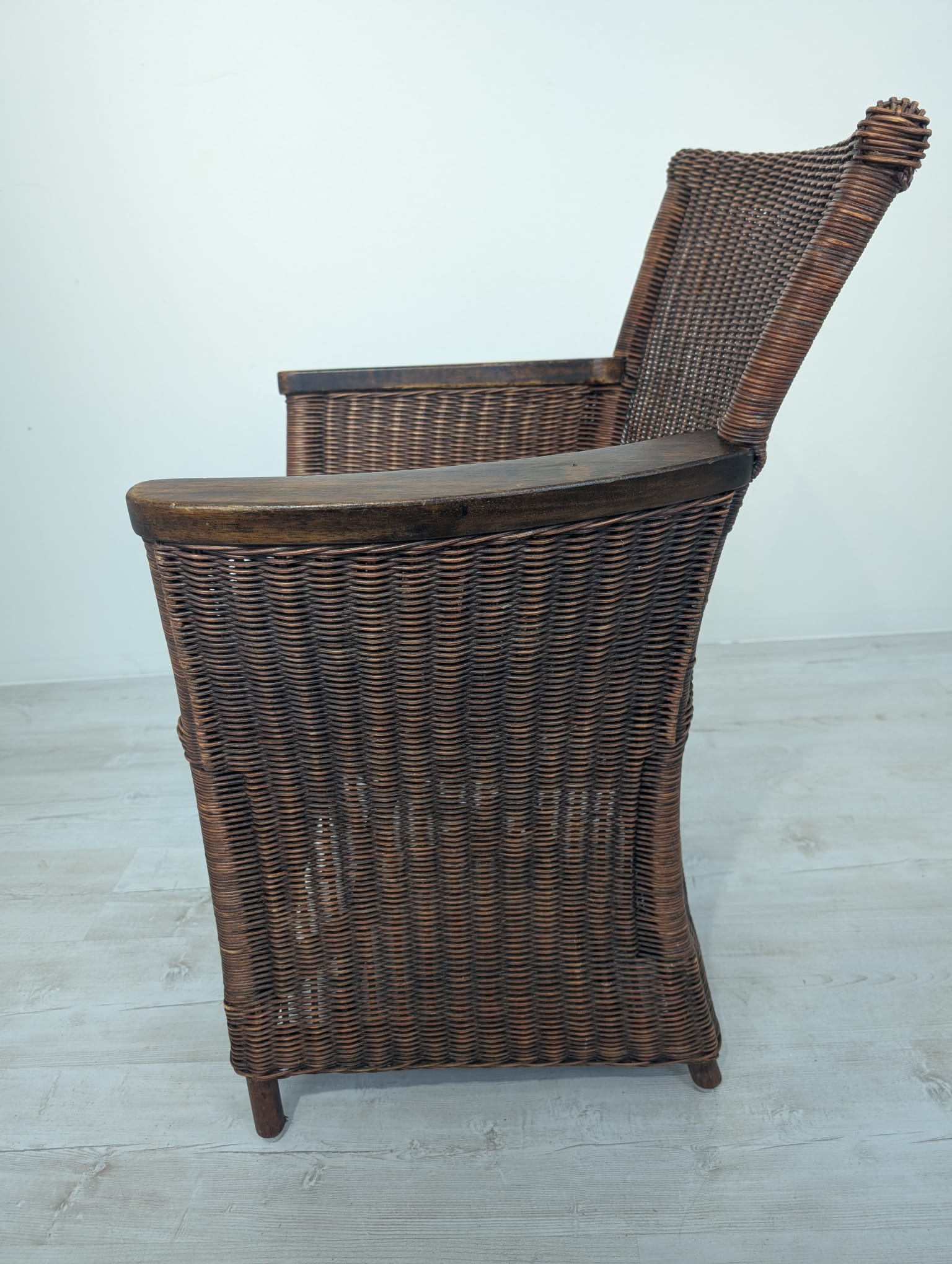 Fotel, krzesło wiklinowe tarasowe - Image 7