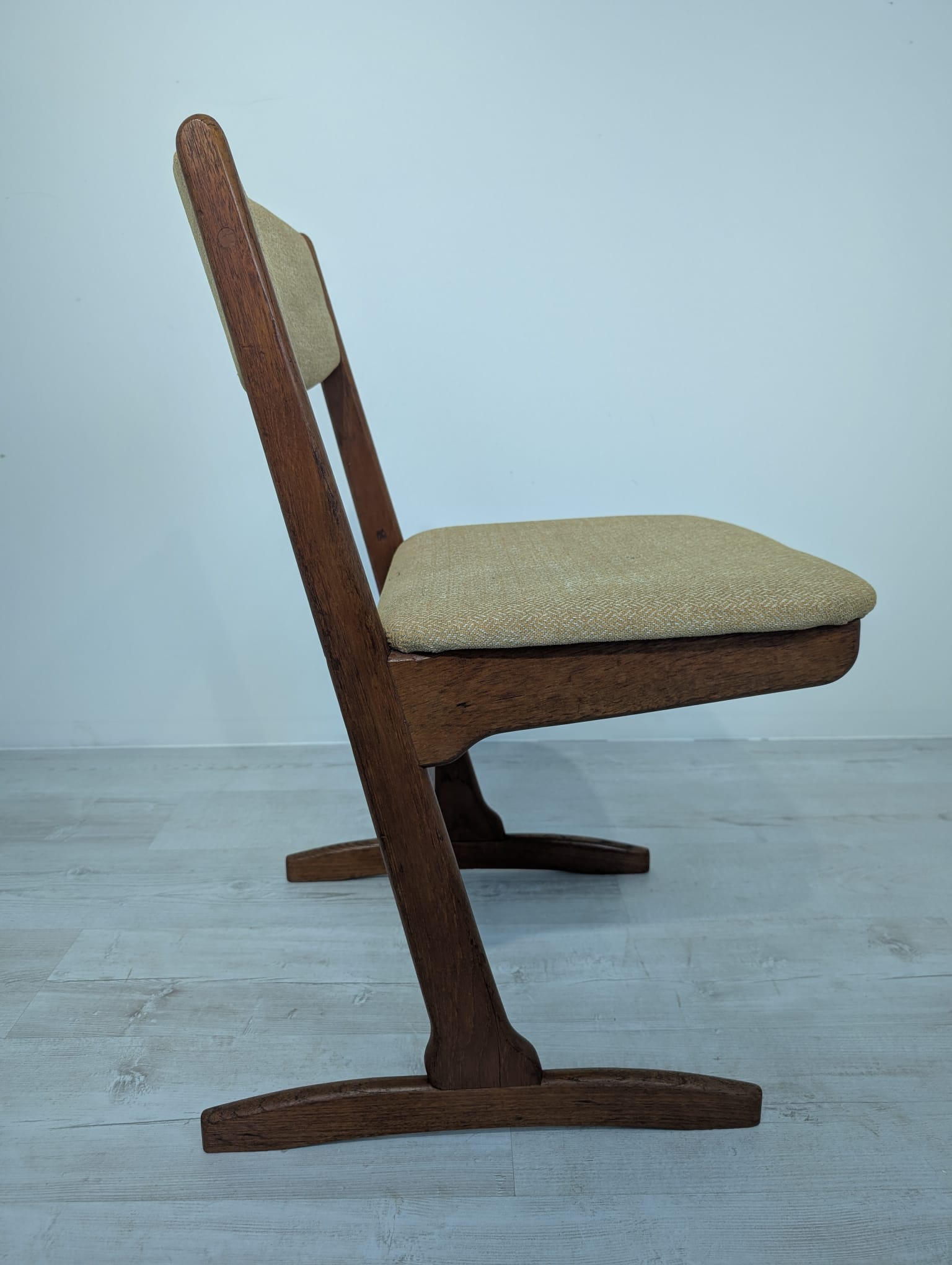 Krzesło duńskich z drewna tekowego z lat 60/70-tych Spottrup - obrazek 8