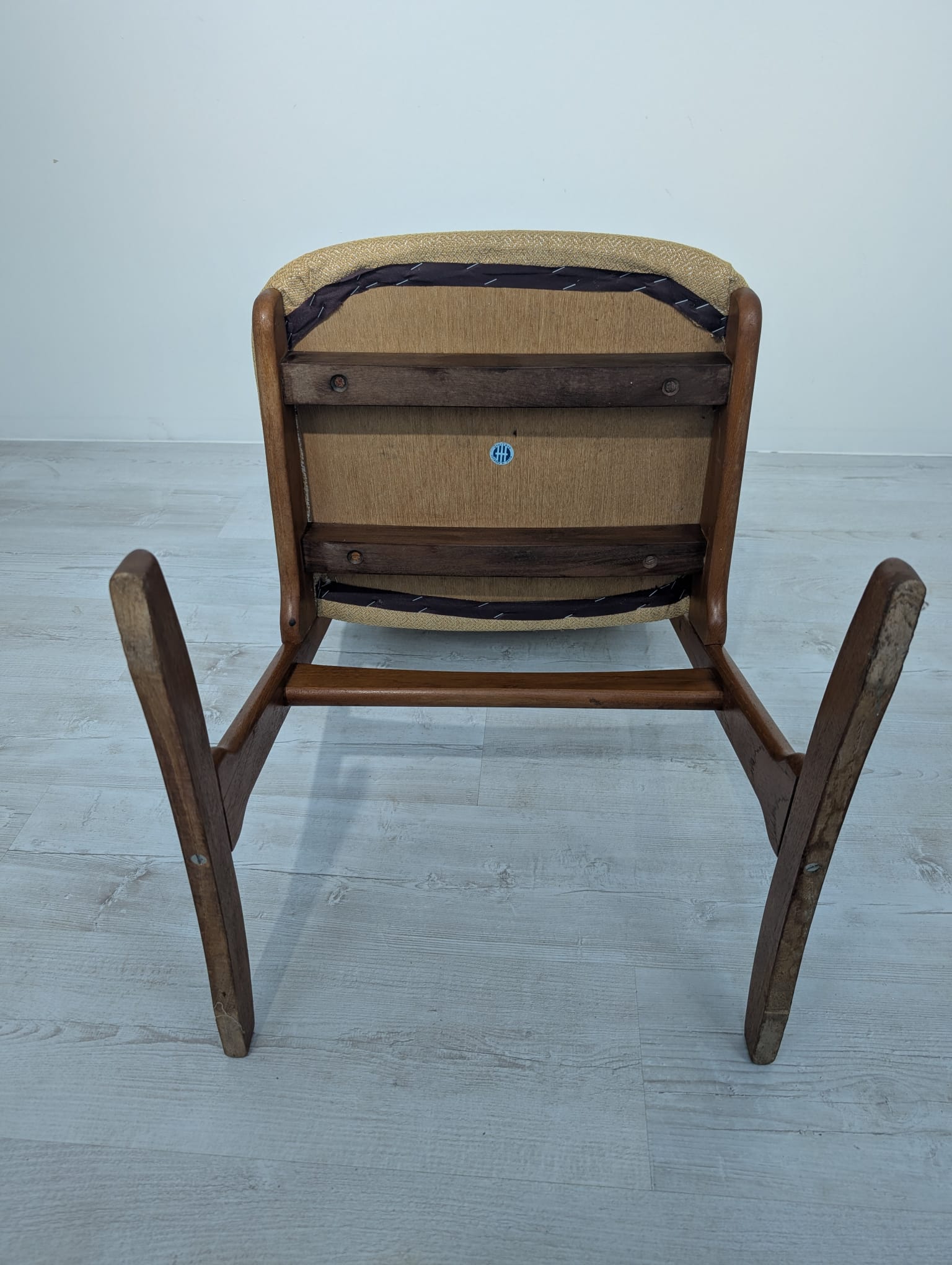 Krzesło duńskich z drewna tekowego z lat 60/70-tych Spottrup - obrazek 10