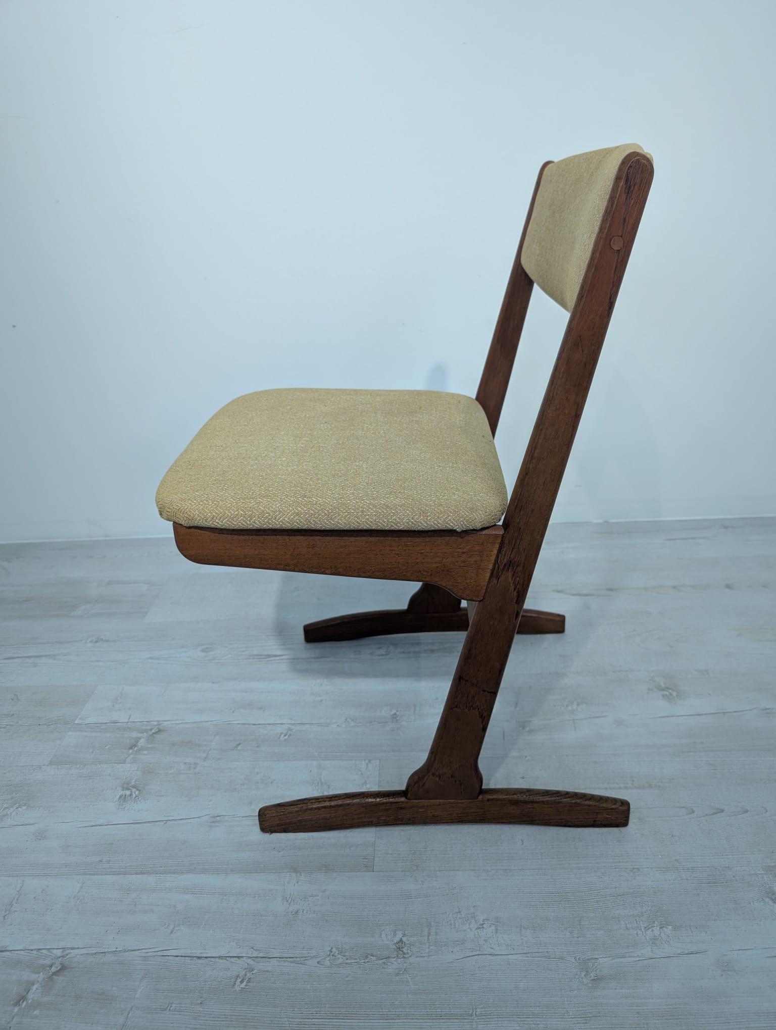 Krzesło duńskich z drewna tekowego z lat 60/70-tych Spottrup - obrazek 7