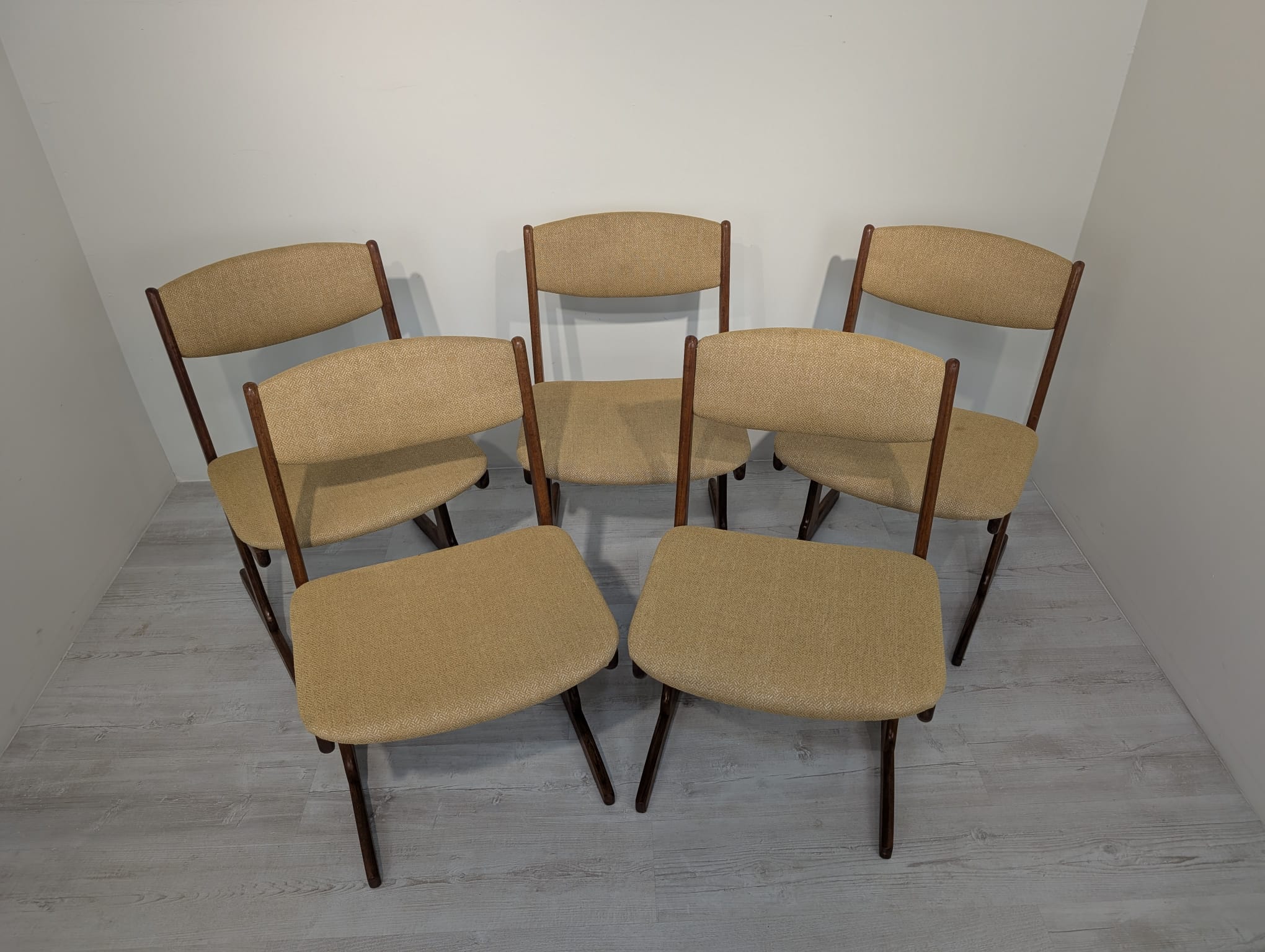 Krzesło duńskich z drewna tekowego z lat 60/70-tych Spottrup - obrazek 14