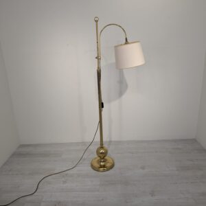 1970s/8ths brass floor lamp