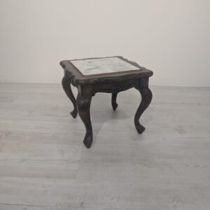 Mini coffee table, 1960s Louisville-style wooden flowerbed